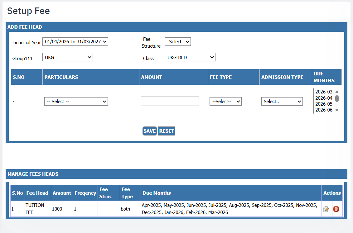 Define for Class Interface